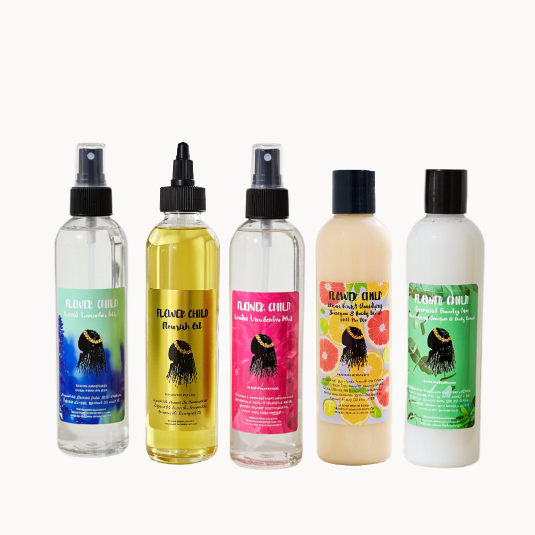 Vegan Handcrafted Products for Locs, Natural Hair and Skincare – Flower ...